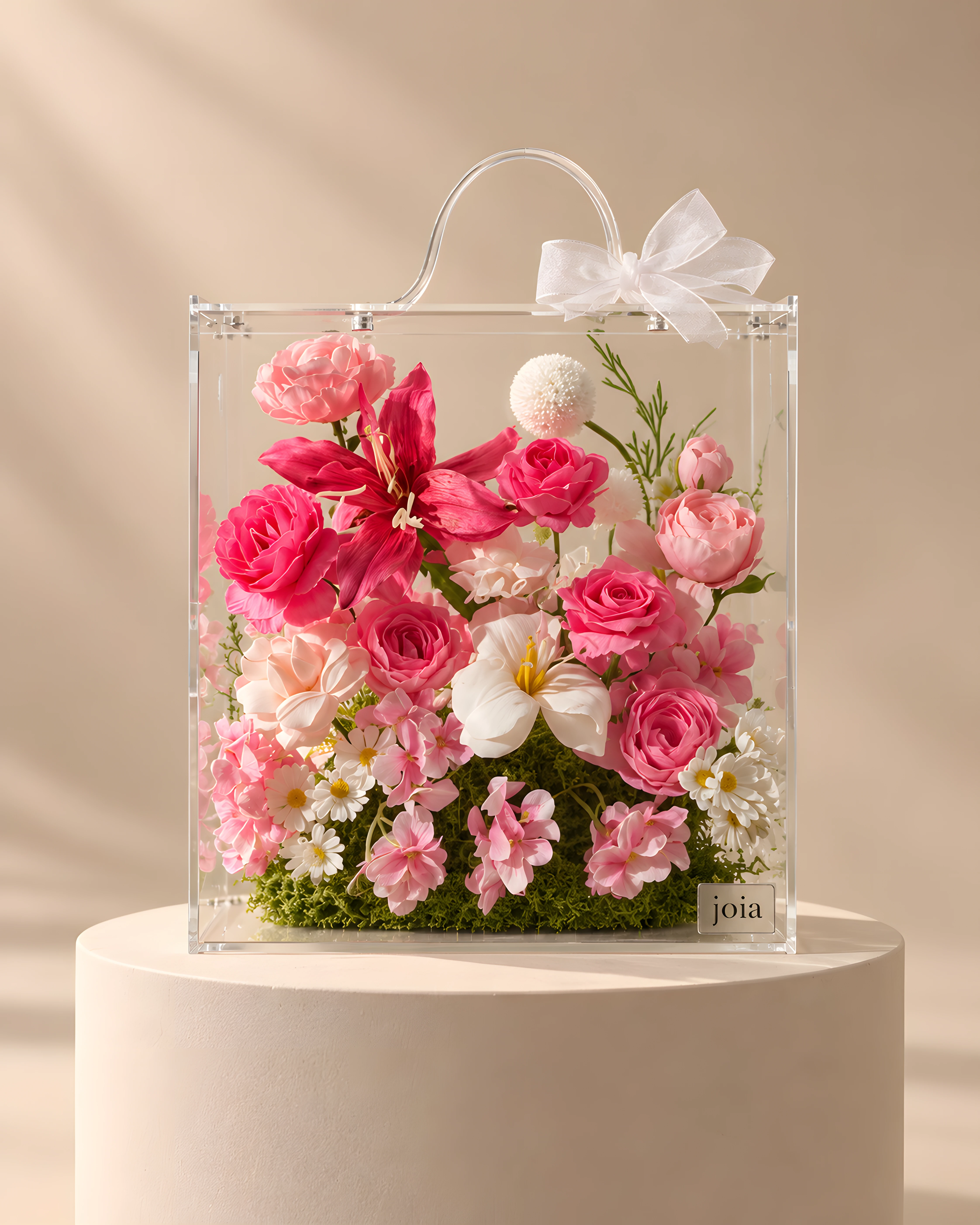 JOIA Blush / Pink flower box