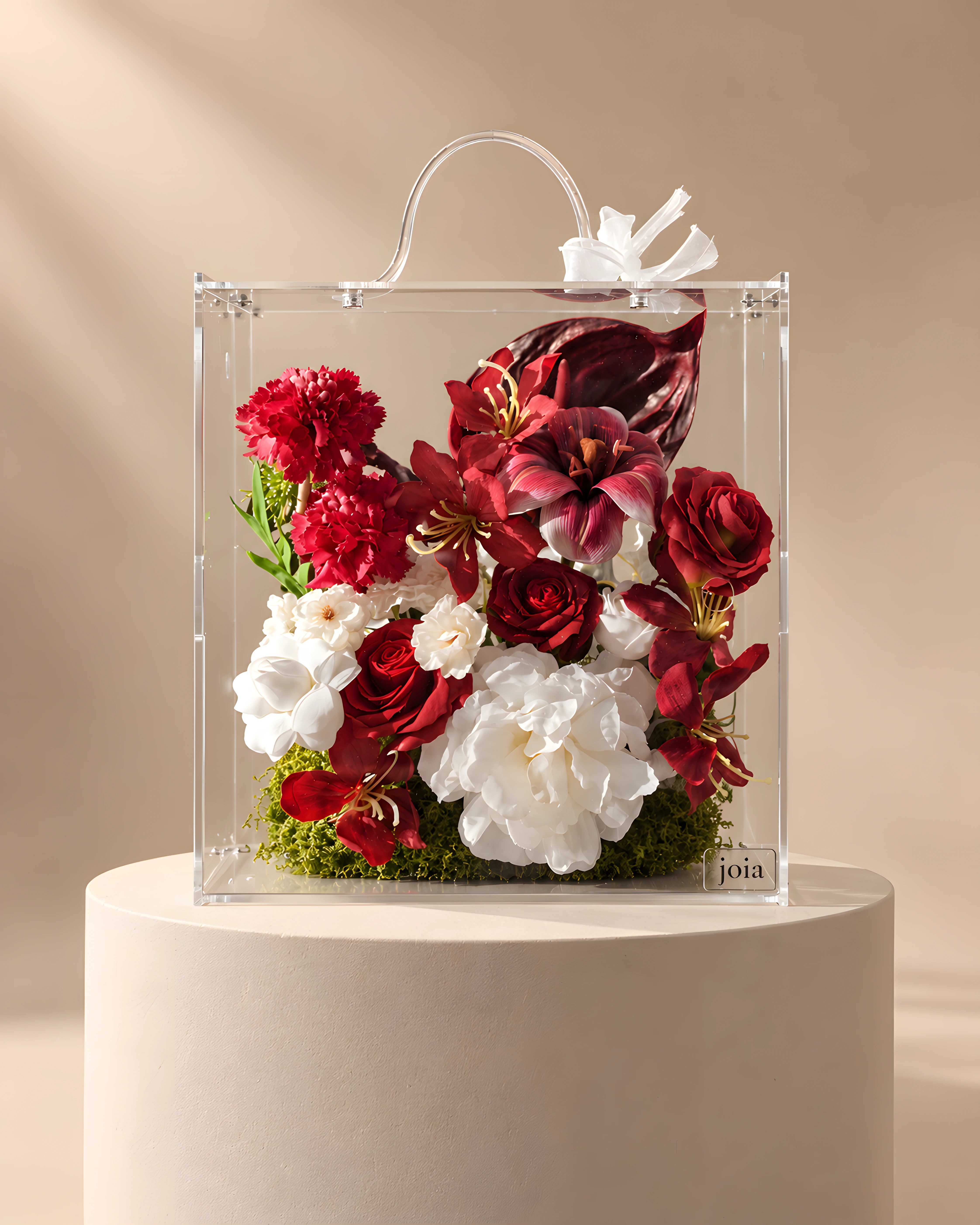 Red / White JOIA flower box